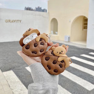 BEAR HUGS COOKIE AIRPODS CASE